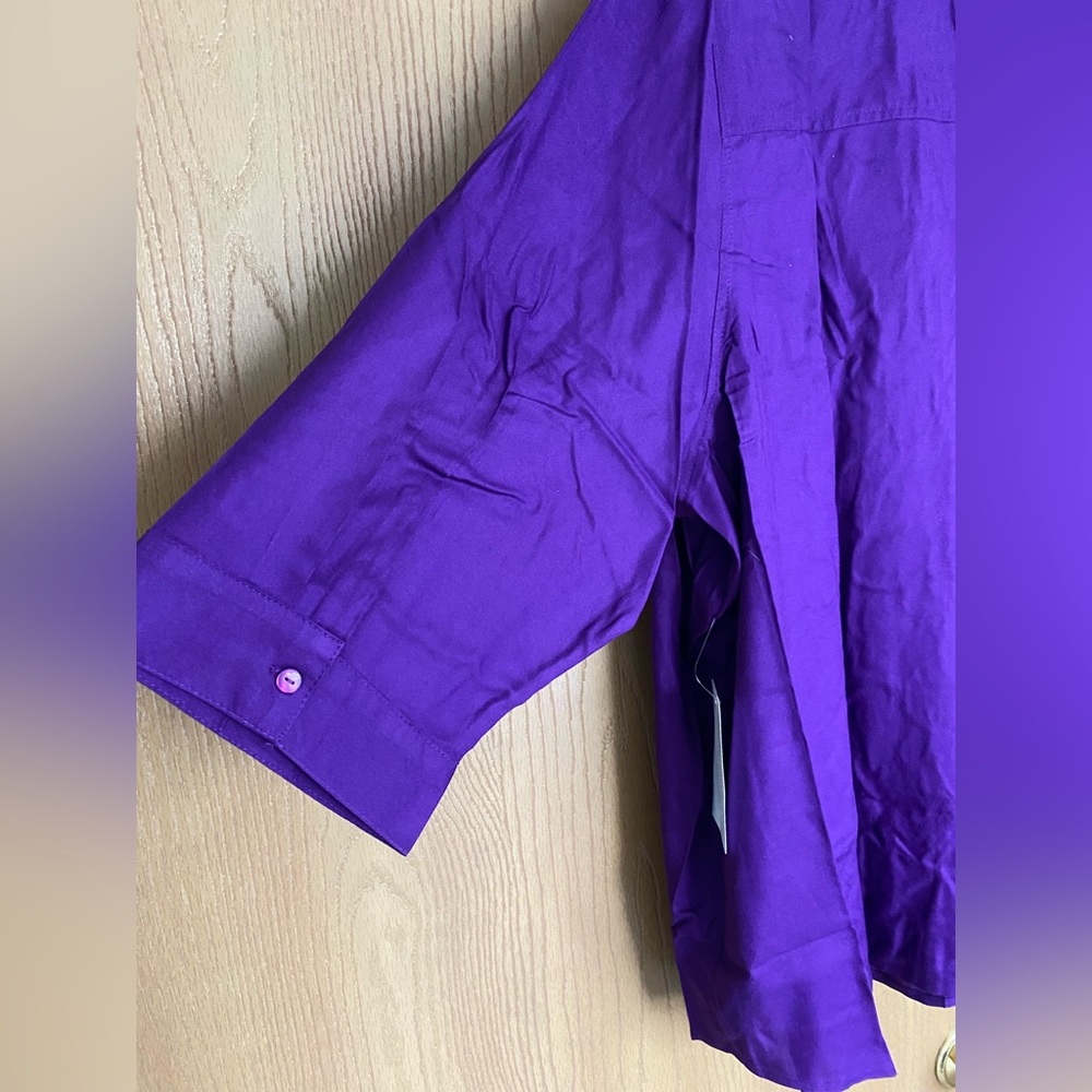 Women’s Within NWT Purple Tunic - plus size 3X - Picture 5 of 9